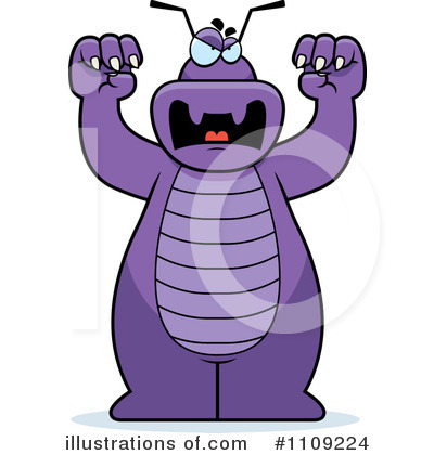 Purple Bug Clipart #1109224 by Cory Thoman