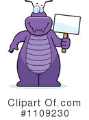 Purple Bug Clipart #1109230 by Cory Thoman