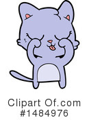 Purple Cat Clipart #1484976 by lineartestpilot
