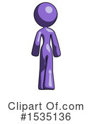 Purple Design Mascot Clipart #1535136 by Leo Blanchette