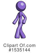 Purple Design Mascot Clipart #1535144 by Leo Blanchette