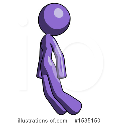 Royalty-Free (RF) Purple Design Mascot Clipart Illustration by Leo Blanchette - Stock Sample #1535150