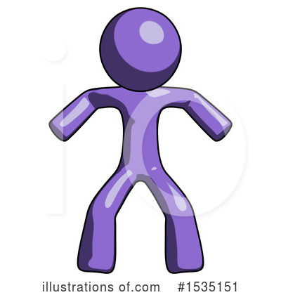 Royalty-Free (RF) Purple Design Mascot Clipart Illustration by Leo Blanchette - Stock Sample #1535151