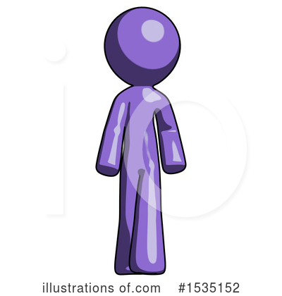 Royalty-Free (RF) Purple Design Mascot Clipart Illustration by Leo Blanchette - Stock Sample #1535152