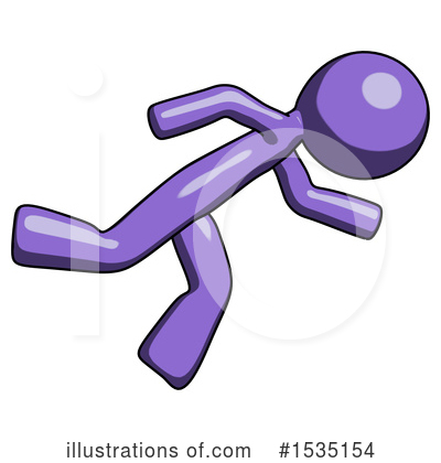 Royalty-Free (RF) Purple Design Mascot Clipart Illustration by Leo Blanchette - Stock Sample #1535154