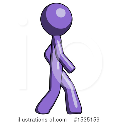 Royalty-Free (RF) Purple Design Mascot Clipart Illustration by Leo Blanchette - Stock Sample #1535159