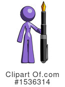 Purple Design Mascot Clipart #1536314 by Leo Blanchette
