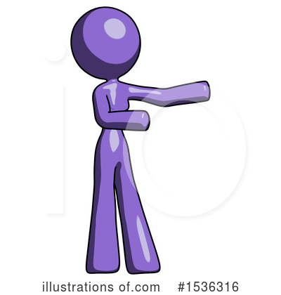 Royalty-Free (RF) Purple Design Mascot Clipart Illustration by Leo Blanchette - Stock Sample #1536316