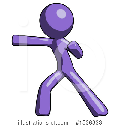 Royalty-Free (RF) Purple Design Mascot Clipart Illustration by Leo Blanchette - Stock Sample #1536333
