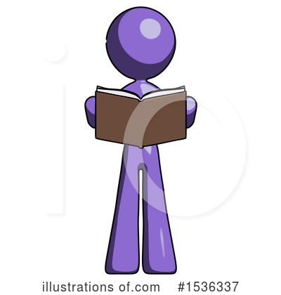 Royalty-Free (RF) Purple Design Mascot Clipart Illustration by Leo Blanchette - Stock Sample #1536337