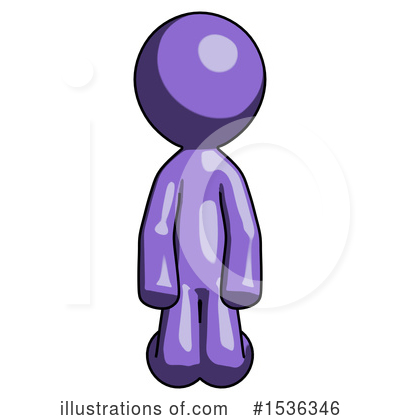 Royalty-Free (RF) Purple Design Mascot Clipart Illustration by Leo Blanchette - Stock Sample #1536346