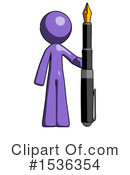Purple Design Mascot Clipart #1536354 by Leo Blanchette