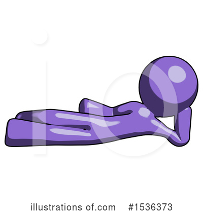 Royalty-Free (RF) Purple Design Mascot Clipart Illustration by Leo Blanchette - Stock Sample #1536373