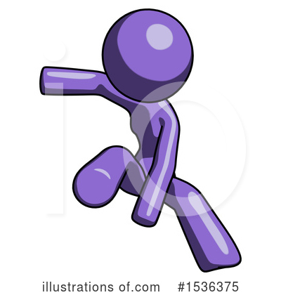 Royalty-Free (RF) Purple Design Mascot Clipart Illustration by Leo Blanchette - Stock Sample #1536375