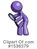 Purple Design Mascot Clipart #1536379 by Leo Blanchette