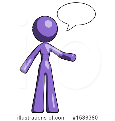 Royalty-Free (RF) Purple Design Mascot Clipart Illustration by Leo Blanchette - Stock Sample #1536380