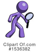 Purple Design Mascot Clipart #1536382 by Leo Blanchette