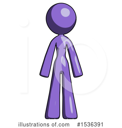 Royalty-Free (RF) Purple Design Mascot Clipart Illustration by Leo Blanchette - Stock Sample #1536391