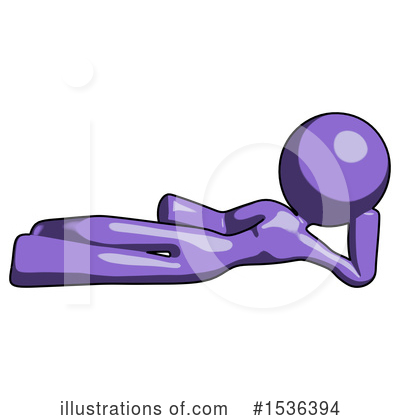 Royalty-Free (RF) Purple Design Mascot Clipart Illustration by Leo Blanchette - Stock Sample #1536394