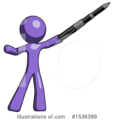 Royalty-Free (RF) Purple Design Mascot Clipart Illustration by Leo Blanchette - Stock Sample #1536399