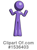 Purple Design Mascot Clipart #1536403 by Leo Blanchette