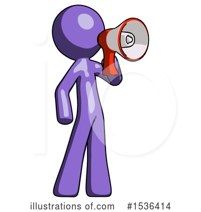 Royalty-Free (RF) Purple Design Mascot Clipart Illustration by Leo Blanchette - Stock Sample #1536414