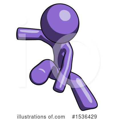 Royalty-Free (RF) Purple Design Mascot Clipart Illustration by Leo Blanchette - Stock Sample #1536429