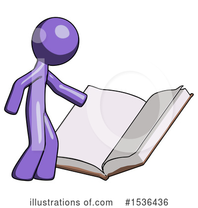 Royalty-Free (RF) Purple Design Mascot Clipart Illustration by Leo Blanchette - Stock Sample #1536436