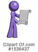 Purple Design Mascot Clipart #1536437 by Leo Blanchette