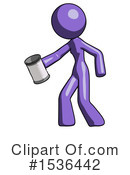 Purple Design Mascot Clipart #1536442 by Leo Blanchette