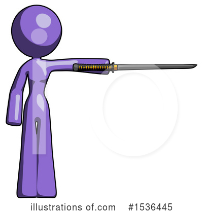 Royalty-Free (RF) Purple Design Mascot Clipart Illustration by Leo Blanchette - Stock Sample #1536445