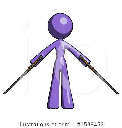 Royalty-Free (RF) Purple Design Mascot Clipart Illustration by Leo Blanchette - Stock Sample #1536453