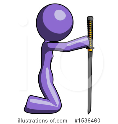 Royalty-Free (RF) Purple Design Mascot Clipart Illustration by Leo Blanchette - Stock Sample #1536460