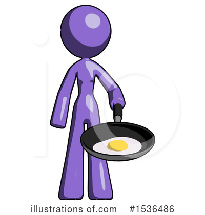Royalty-Free (RF) Purple Design Mascot Clipart Illustration by Leo Blanchette - Stock Sample #1536486
