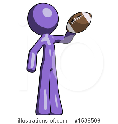Royalty-Free (RF) Purple Design Mascot Clipart Illustration by Leo Blanchette - Stock Sample #1536506