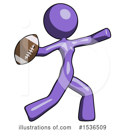 Royalty-Free (RF) Purple Design Mascot Clipart Illustration by Leo Blanchette - Stock Sample #1536509