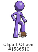 Purple Design Mascot Clipart #1536510 by Leo Blanchette