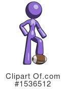 Purple Design Mascot Clipart #1536512 by Leo Blanchette