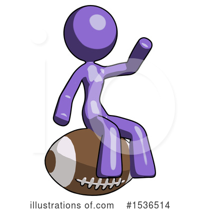 Royalty-Free (RF) Purple Design Mascot Clipart Illustration by Leo Blanchette - Stock Sample #1536514