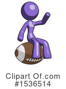 Purple Design Mascot Clipart #1536514 by Leo Blanchette