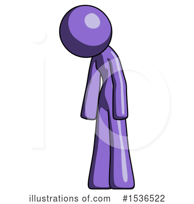 Royalty-Free (RF) Purple Design Mascot Clipart Illustration by Leo Blanchette - Stock Sample #1536522