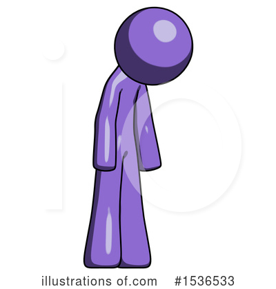 Royalty-Free (RF) Purple Design Mascot Clipart Illustration by Leo Blanchette - Stock Sample #1536533