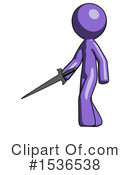 Purple Design Mascot Clipart #1536538 by Leo Blanchette