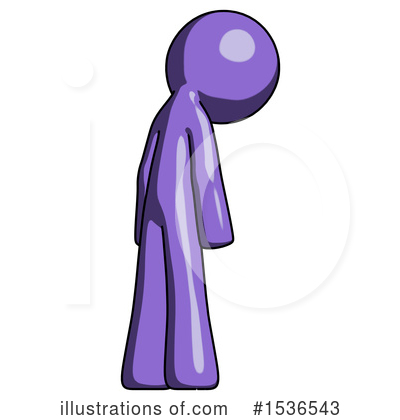 Royalty-Free (RF) Purple Design Mascot Clipart Illustration by Leo Blanchette - Stock Sample #1536543