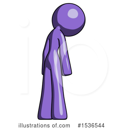 Royalty-Free (RF) Purple Design Mascot Clipart Illustration by Leo Blanchette - Stock Sample #1536544