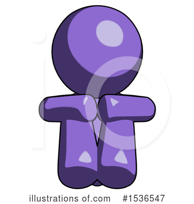 Royalty-Free (RF) Purple Design Mascot Clipart Illustration by Leo Blanchette - Stock Sample #1536547