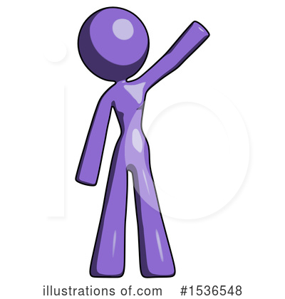 Royalty-Free (RF) Purple Design Mascot Clipart Illustration by Leo Blanchette - Stock Sample #1536548