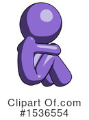 Purple Design Mascot Clipart #1536554 by Leo Blanchette