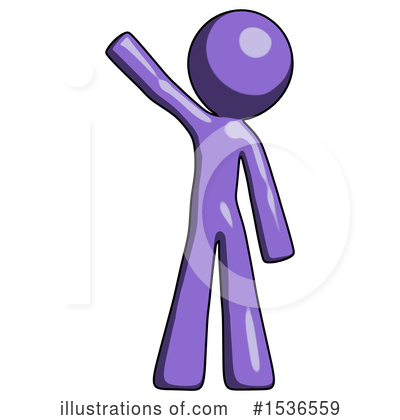 Royalty-Free (RF) Purple Design Mascot Clipart Illustration by Leo Blanchette - Stock Sample #1536559