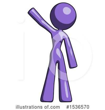 Royalty-Free (RF) Purple Design Mascot Clipart Illustration by Leo Blanchette - Stock Sample #1536570